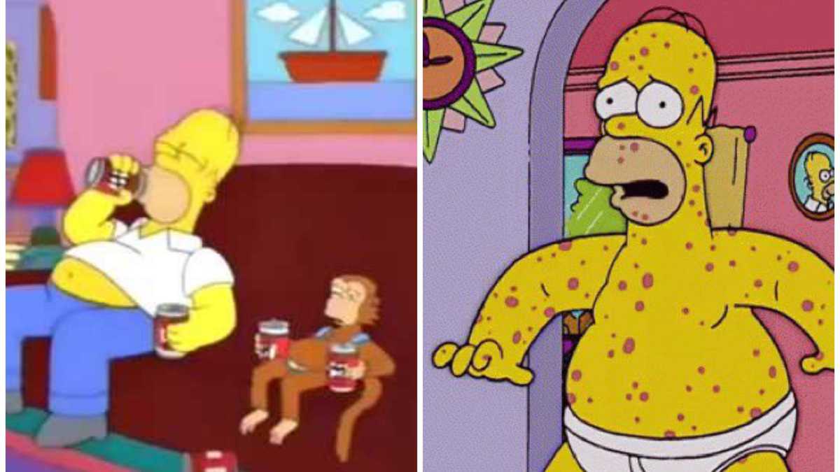 ¿Los Simpson predijeron la viruela del mono? Esta teoría lo confirma