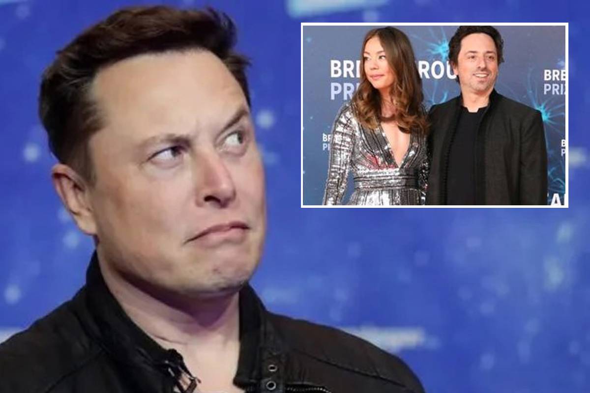 Elon Musk, Nicole Shanahan y Sergey Brin