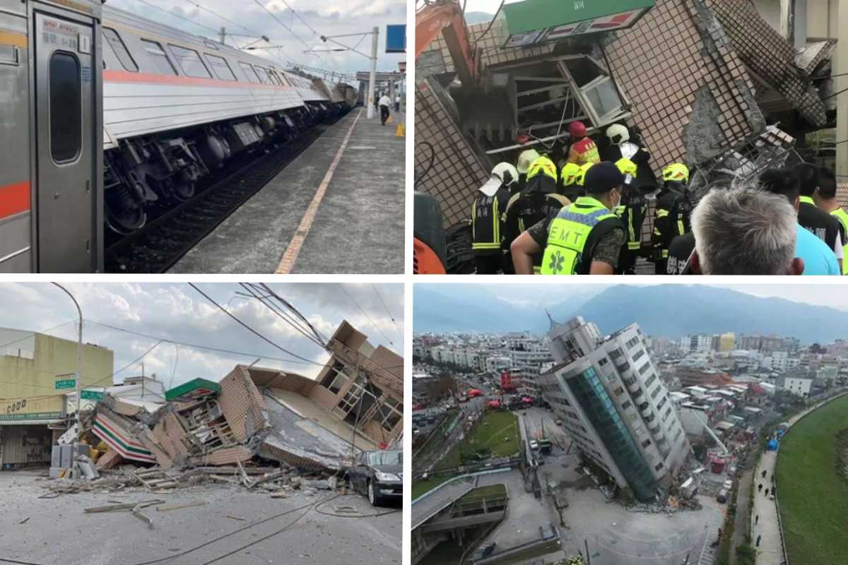Terremoto en Taiwán Terremoto en Taiwán