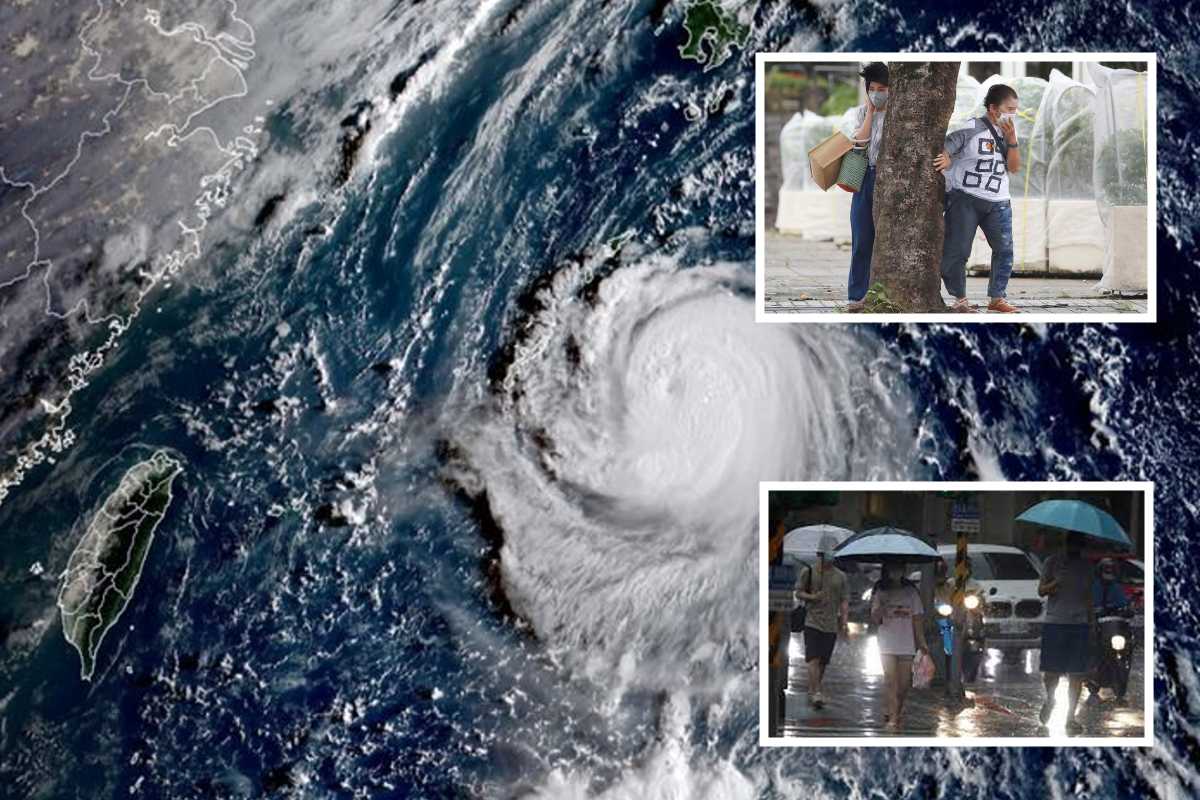 China y Japón se preparan y suspenden servicios ante llegada del tifón Hinnamnor
