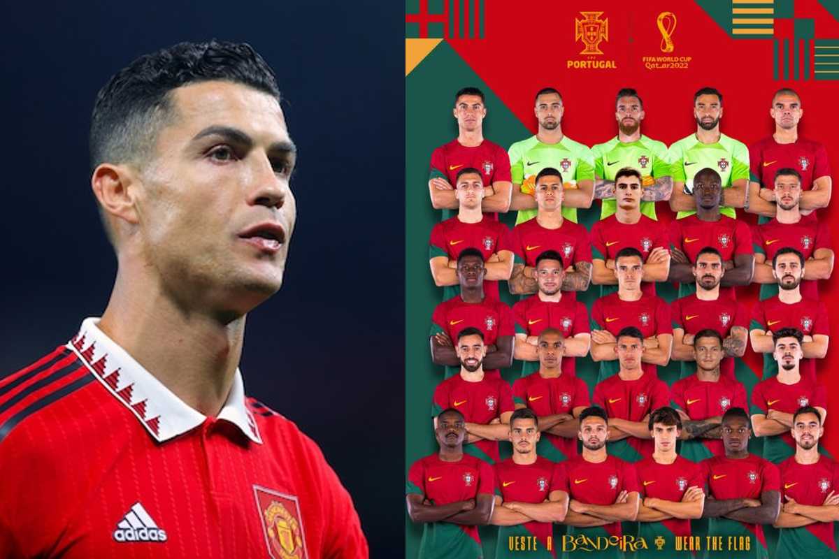 Selección de Portugal presentó la lista de convocados a Qatar
