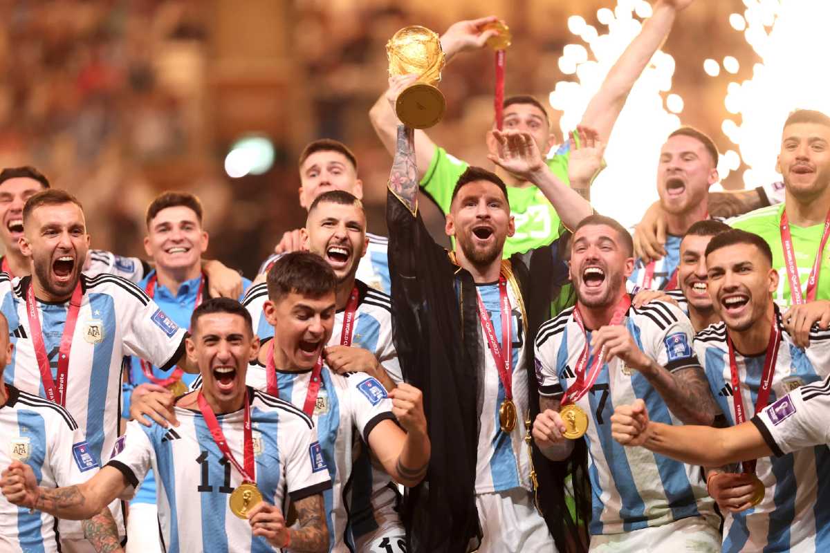 Argentina Campeón del mundo Qatar 2022.