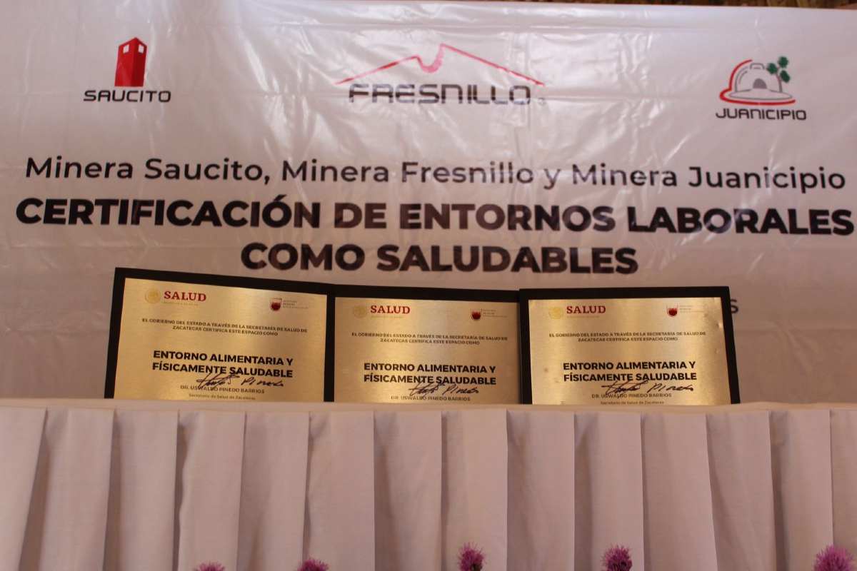 Secretaría de Salud del Estado de Zacatecas certificación Fresnillo