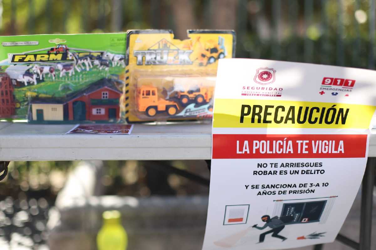 En Jerez, Seguridad Pública invita a su campaña anual ''Regala una sonrisa y dona un juguete''