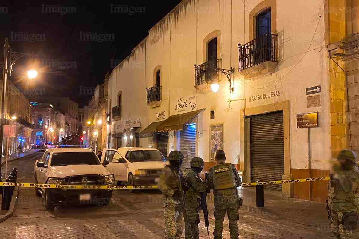 Centro Zacatecas ataque armado