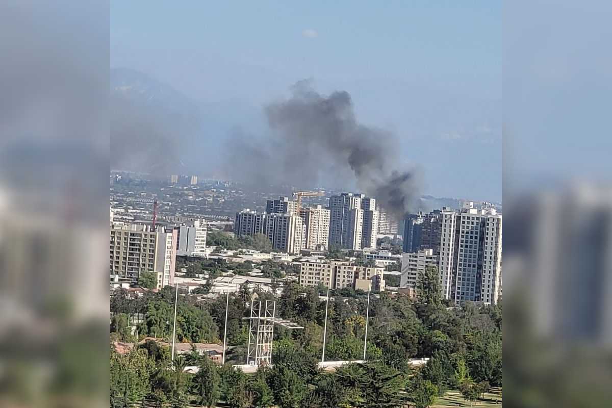 Se incendia hospital en Chile