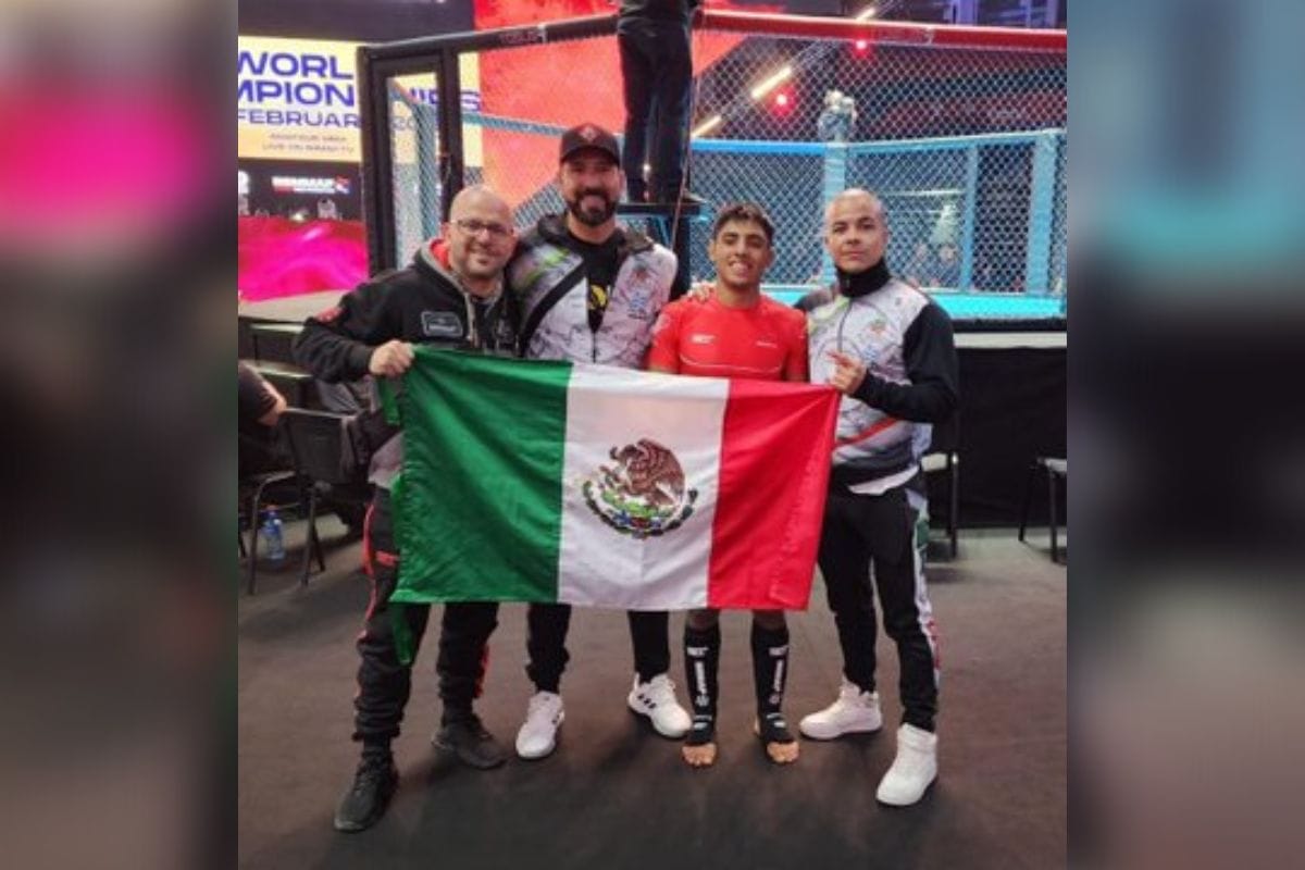 La selección de México de Artes Marciales Mixtas conquistó cinco medallas en el Mundial de Belgrado