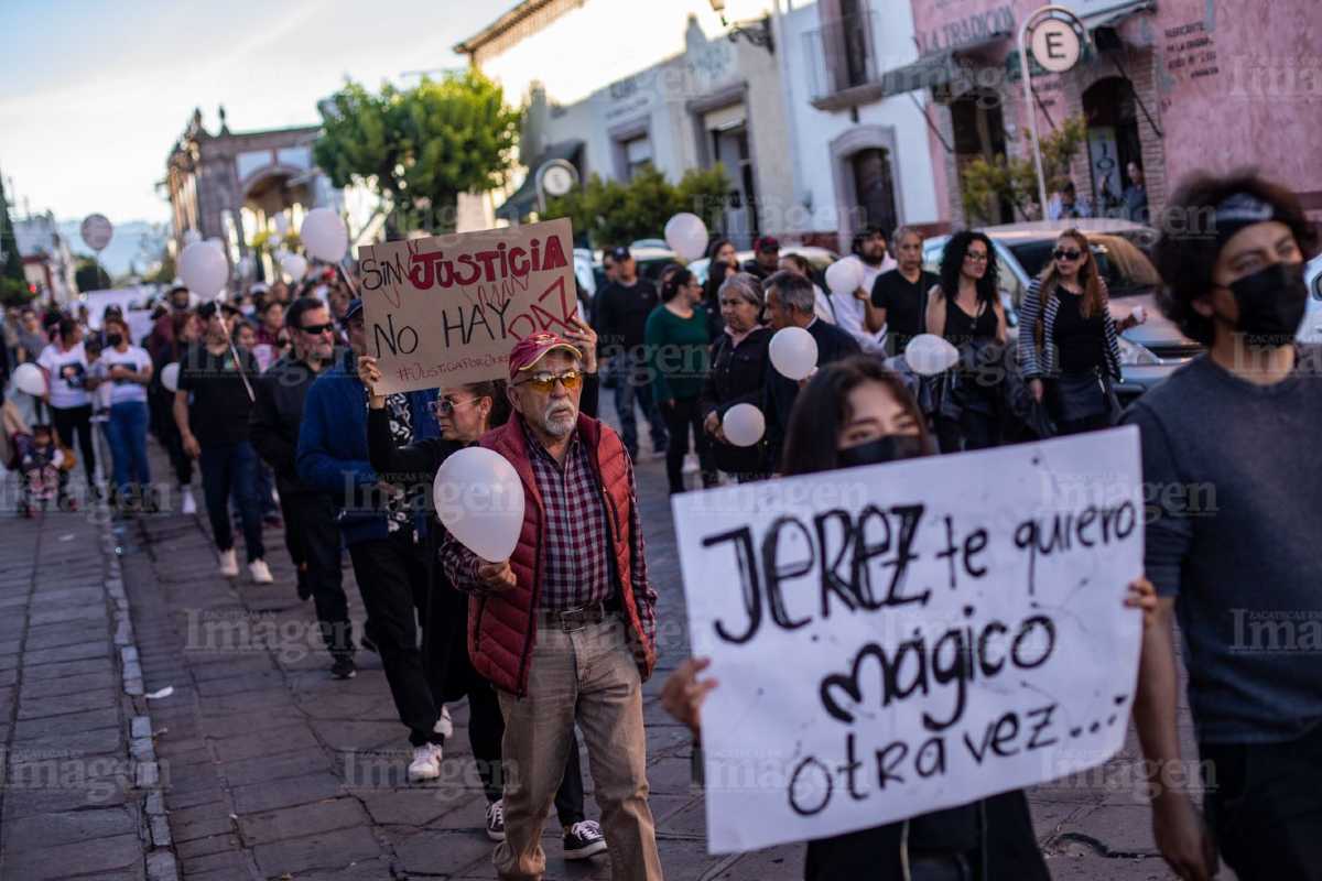 Marchan Por La Paz Y La Justicia En Jerez