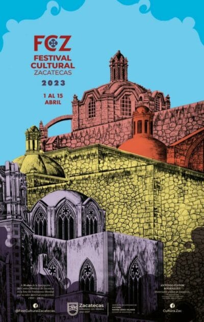 cartel del Festival Cultural Zacatecas 2023