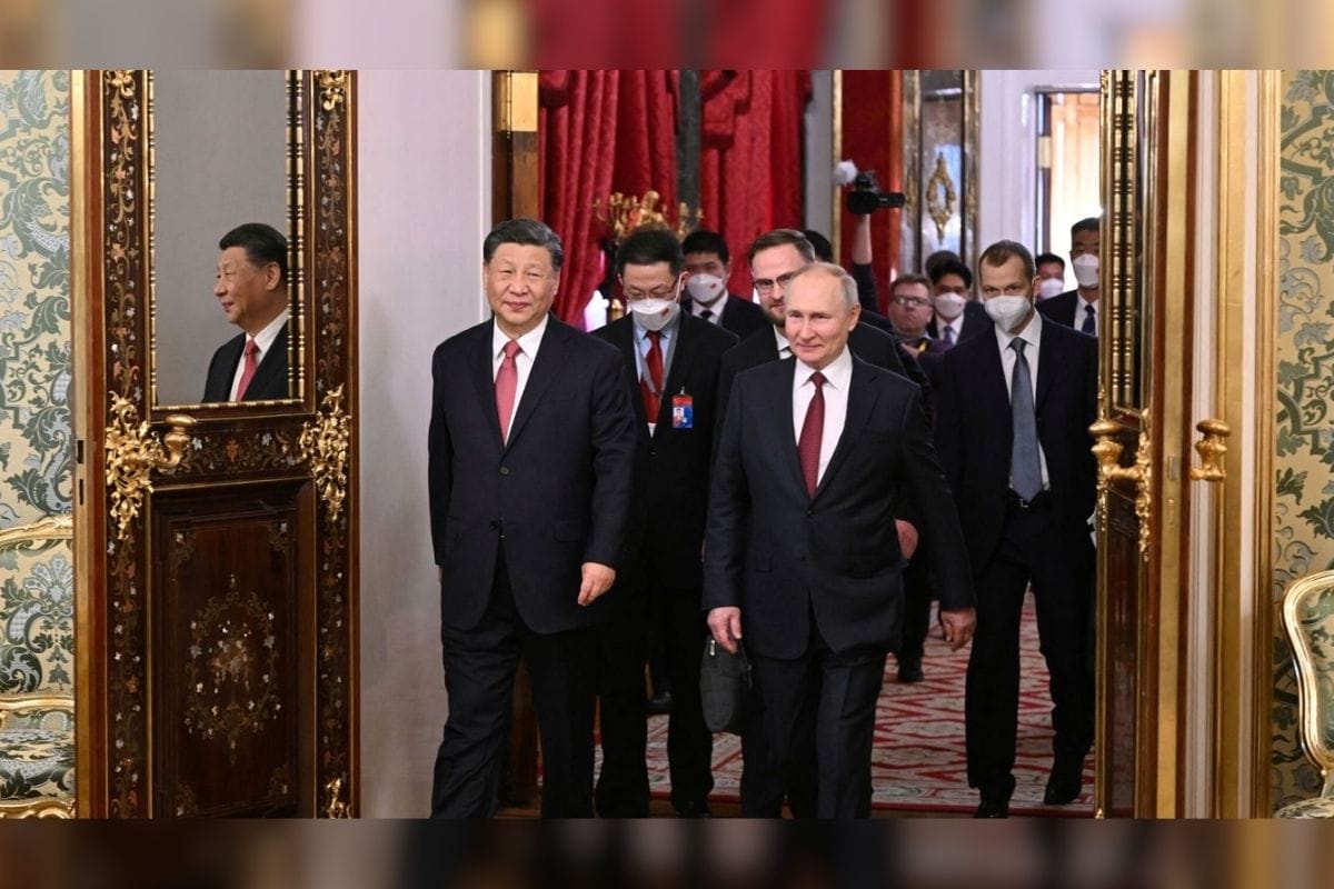 El presidente chino, Xi Jinping, y su homólogo ruso, Vladimir Putin, se reunieron en el Kremlin; para hablar del conflicto en Ucrania.