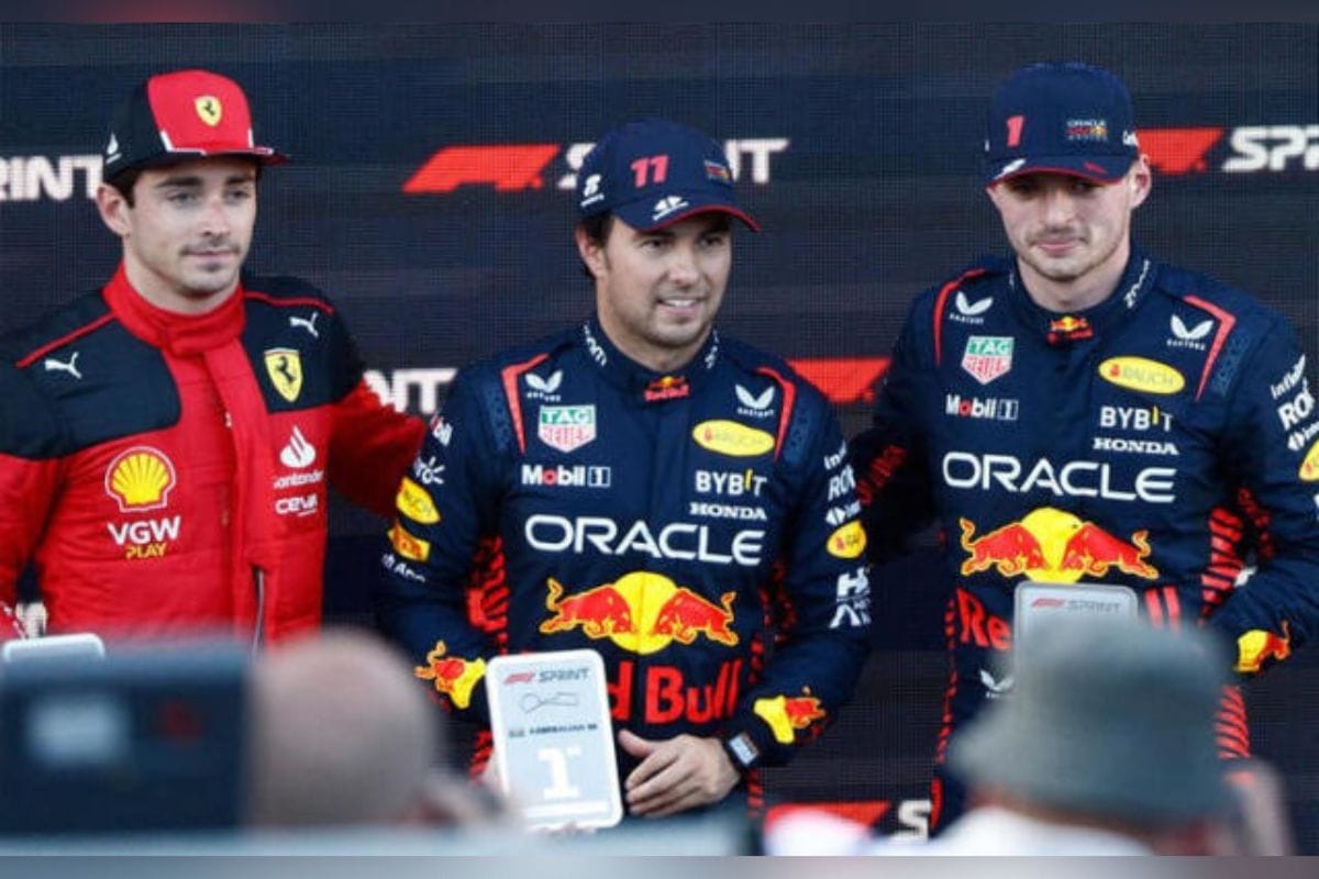 Sergio ‘Checo’ Pérez hizo historia al ganar la carrera sprint del Gran Premio de Azerbaiyán 2023 de la F1; gracias a un extraordinario ataque en la octava vuelta para superar a Charles Leclerc