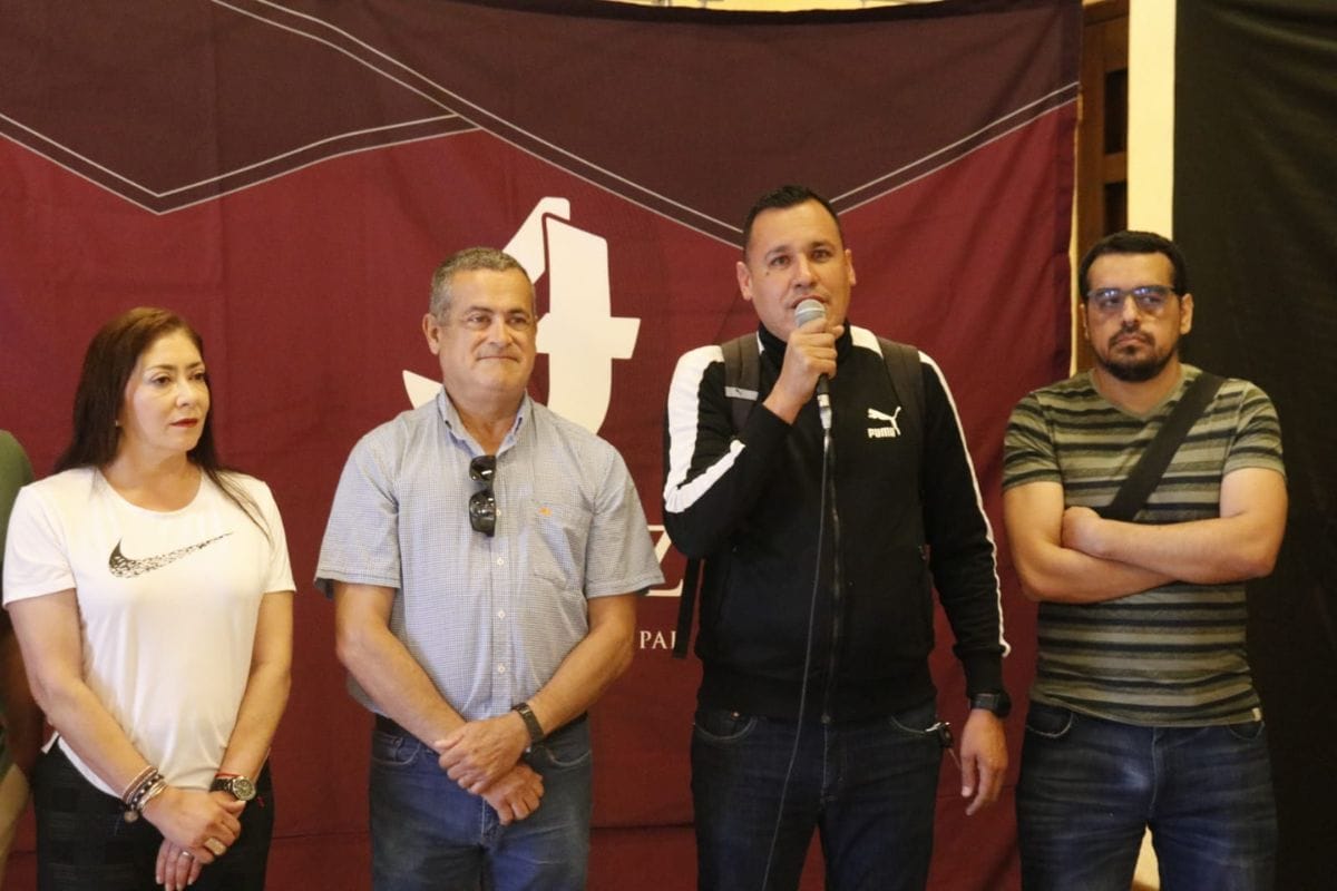 El alcalde José Humberto Salazar Contreras dio la bienvenida a los participantes en el tradicional Torneo de Ajedrez Primavera 2023