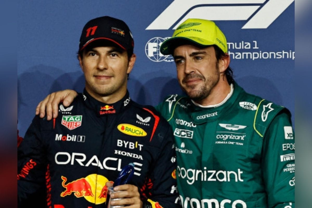 El piloto español Fernando Alonso (Aston Martin), que partirá cuarto en el Gran Premio de Australia de Fórmula 1; aseguró que los Red Bull siguen teniendo un ritmo de carrera de "otra categoría"