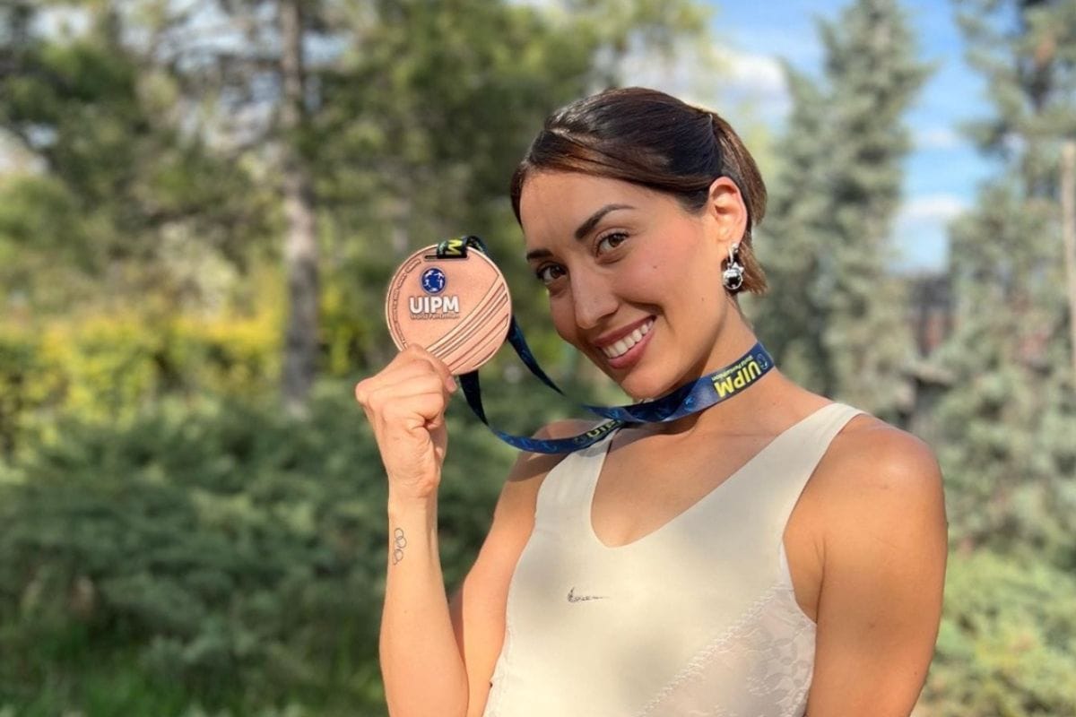 Mariana Arceo le dio una medalla de bronce a México al finalizar en tercera posición de la final Copa del Mundo de Pentatlón Moderno.