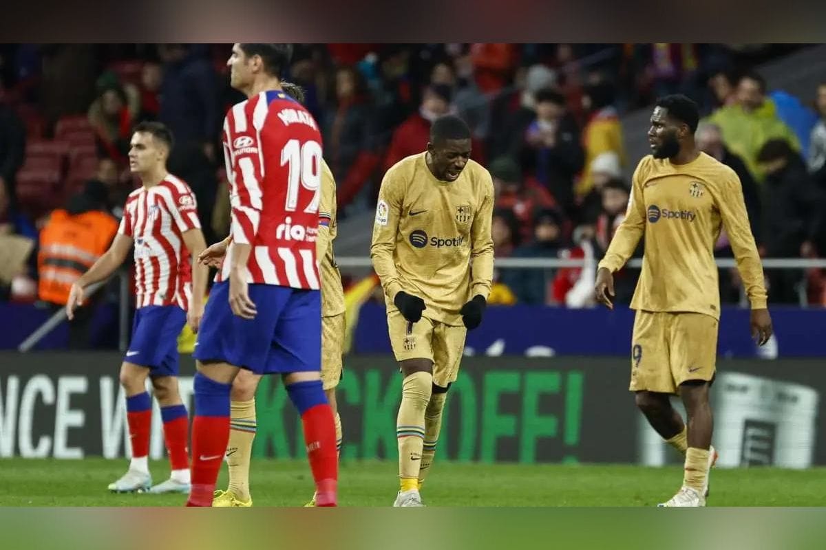 El Barcelona ganó por la mínima (1-0) al Atlético, este domingo en la 30ª jornada de La Liga española; y dio un paso importante hacia el título.