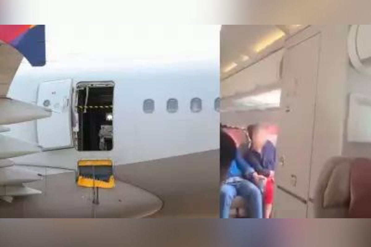 Un hombre que abrió la puerta de emergencia de un avión de Asiana Airlines en pleno vuelo se sentía "sofocado"
