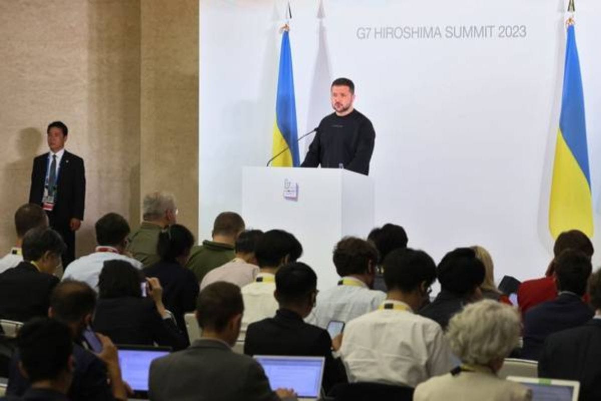 El presidente Volodimir Zelenski obtuvo el domingo nuevas promesas de entrega de material militar; además del apoyo diplomático "inquebrantable" de los países del G7 en Hiroshima, Japón