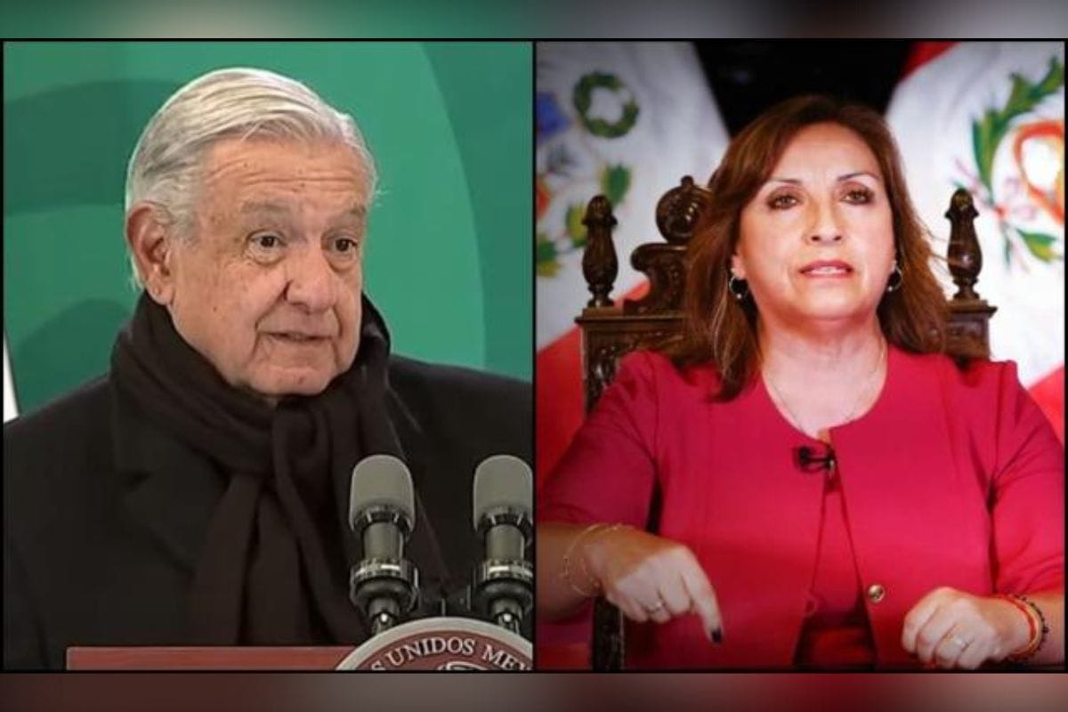 El presidente Andrés Manuel López Obrador anunció que las relaciones con Perú se pausarán mientras esté en el poder la actual presidenta, Dina Boluarte.