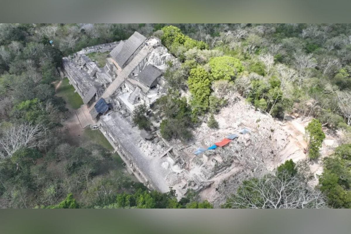 El titular del Instituto Nacional de Antropología e Historia (INAH), Diego Prieto; informó sobre el hallazgo de una pieza arqueológica importante en el marco de los trabajos del tramo siete del Tren Maya.