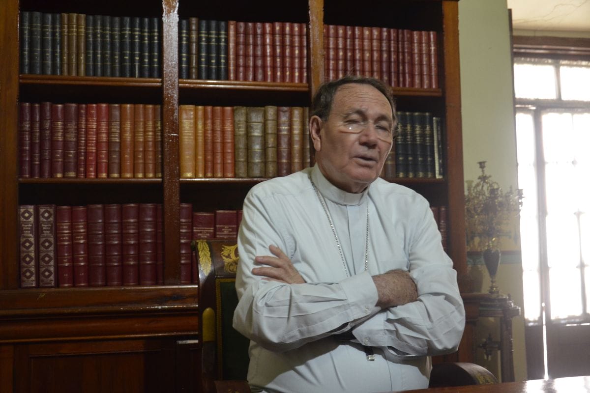 El Obispo Sigifredo Noriega pide pacto social para solución de conflictos de la FGJEZ