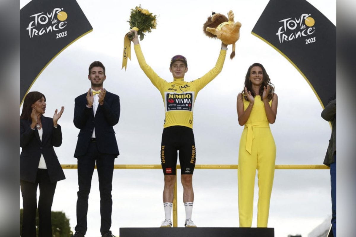Este domingo, el danés Jonas Vingegaard (Jumbo) ganó  su segundo Tour de Francia; tras haberse impuesto también en 2022, después de la vigésimoprimera y última etapa