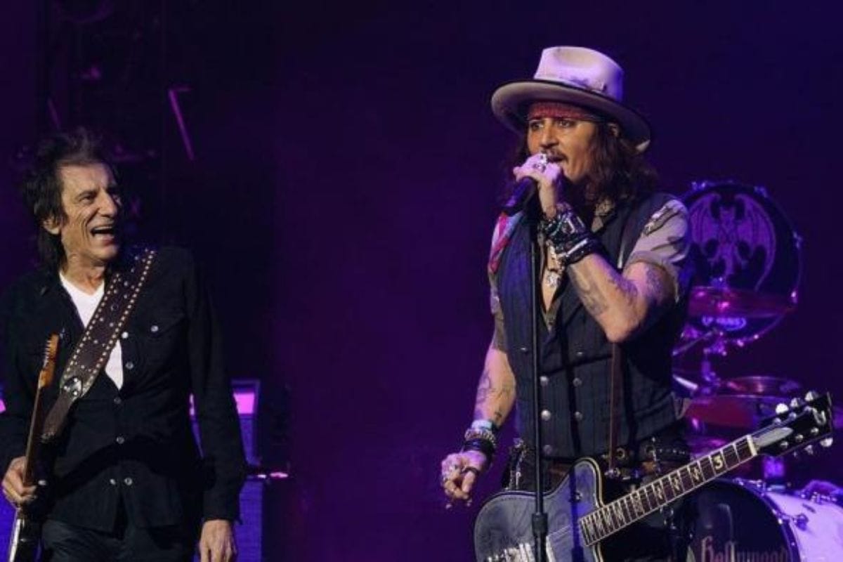 Johnny Depp últimamente ha dedicado la mayor parte de su tiempo a trabajar en su faceta como músico de la banda Hollywood Vampires
