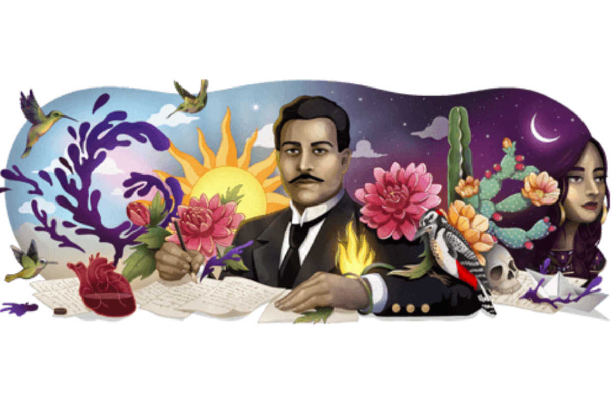 Ramón López Velarde Google le dedica un doodle al poeta de Zacatecas