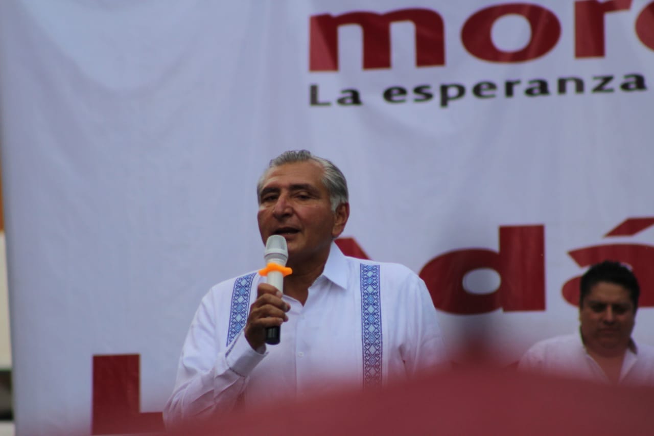 Adán Augusto López Hernández visita Fresnillo
