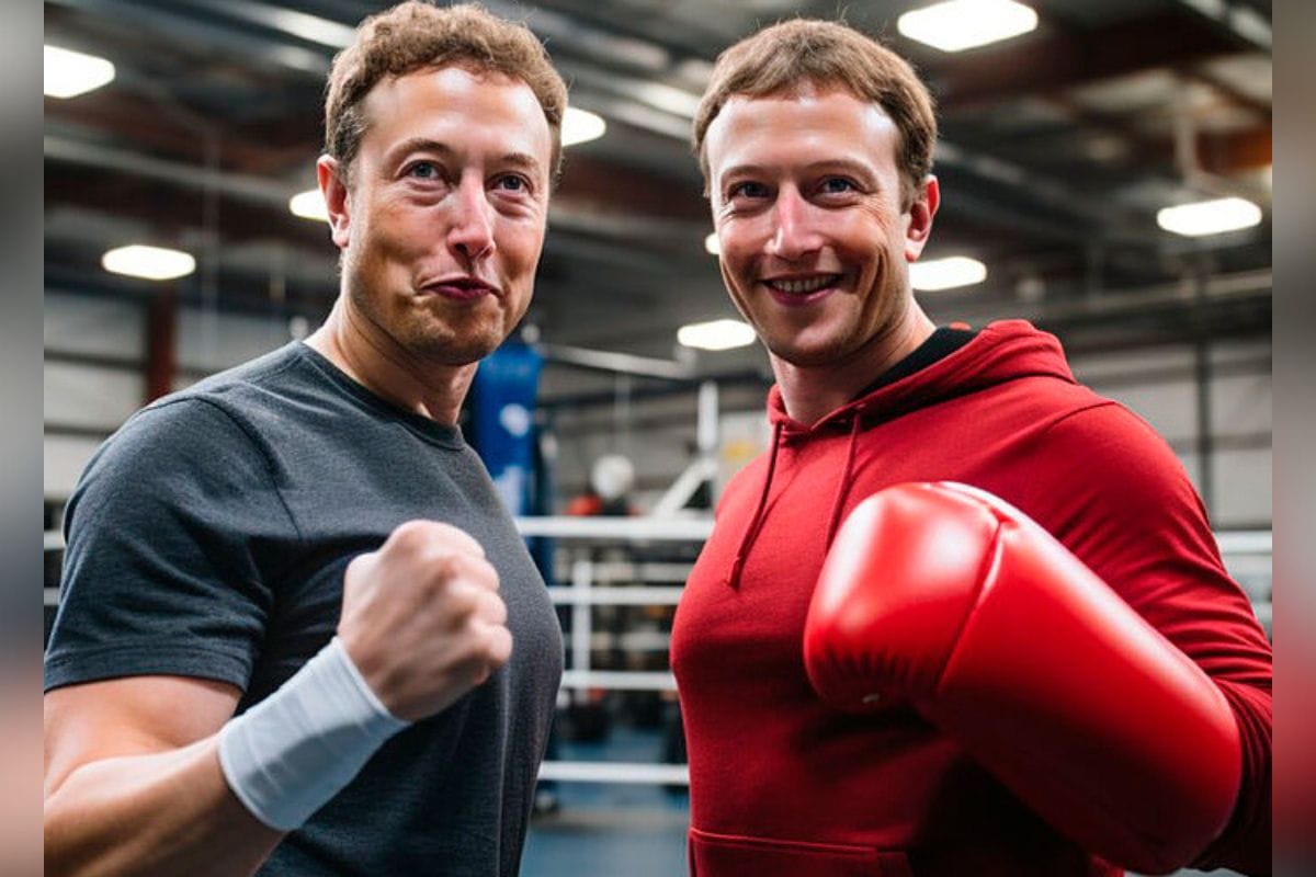 En redes sociales Elon Musk anunció un combate en una jaula con Mark Zuckerberg; presidente ejecutivo de META.