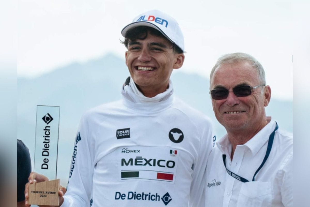 Isaac del Toro, de 19 años, hizo historia para México al ganar la etapa 6 en el Col de la Loze del Tour de l’Avenir 2023