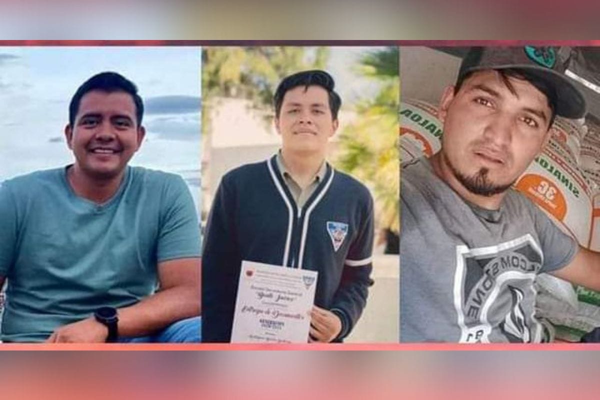 Habitantes de dicho municipio inundaron las redes sociales de tres fotografías, se trata de tres jóvenes que se encuentran desaparecidos