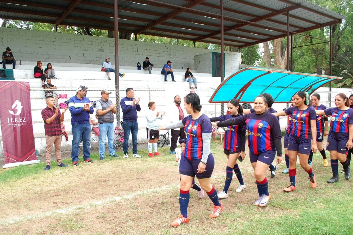 Importante crecimiento de la liga femenil de futbol de Jerez