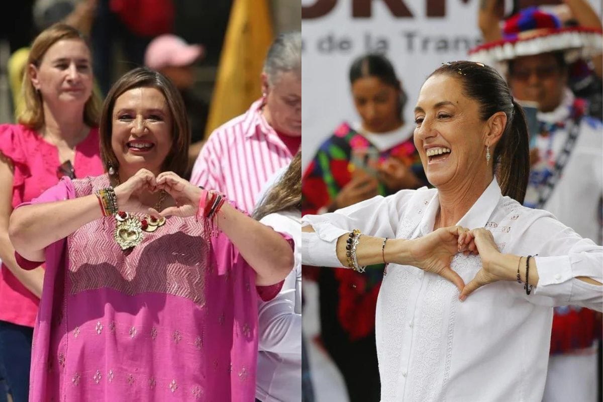 Las aspirantes presidenciales Claudia Sheinbaum y Xóchitl Gálvez recibieron el ofrecimiento de la Sedena), para resguardar su seguridad e integridad física; durante época electoral.