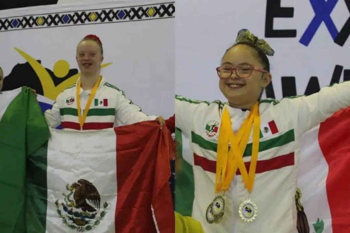 Las mexicanas María Bárbara Wetzel Aguilar y Helena Cárdenas Valencia brillaron en el Mundial de Gimnasia Artística Femenil