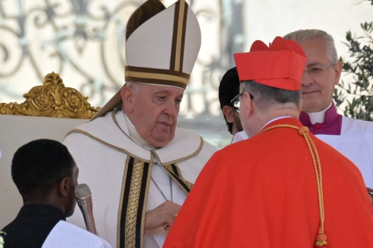 El Papa Francisco celebró en la Plaza de San Pedro el Consistorio donde ha creado 21 nuevos cardenales.