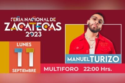 Este lunes 11 de septiembre cantante y compositor Manuel Turizo se quien probablemente se presentará en la Feria Nacional de Zacatecas (FENAZA 2023). | Foto: Cortesía.
