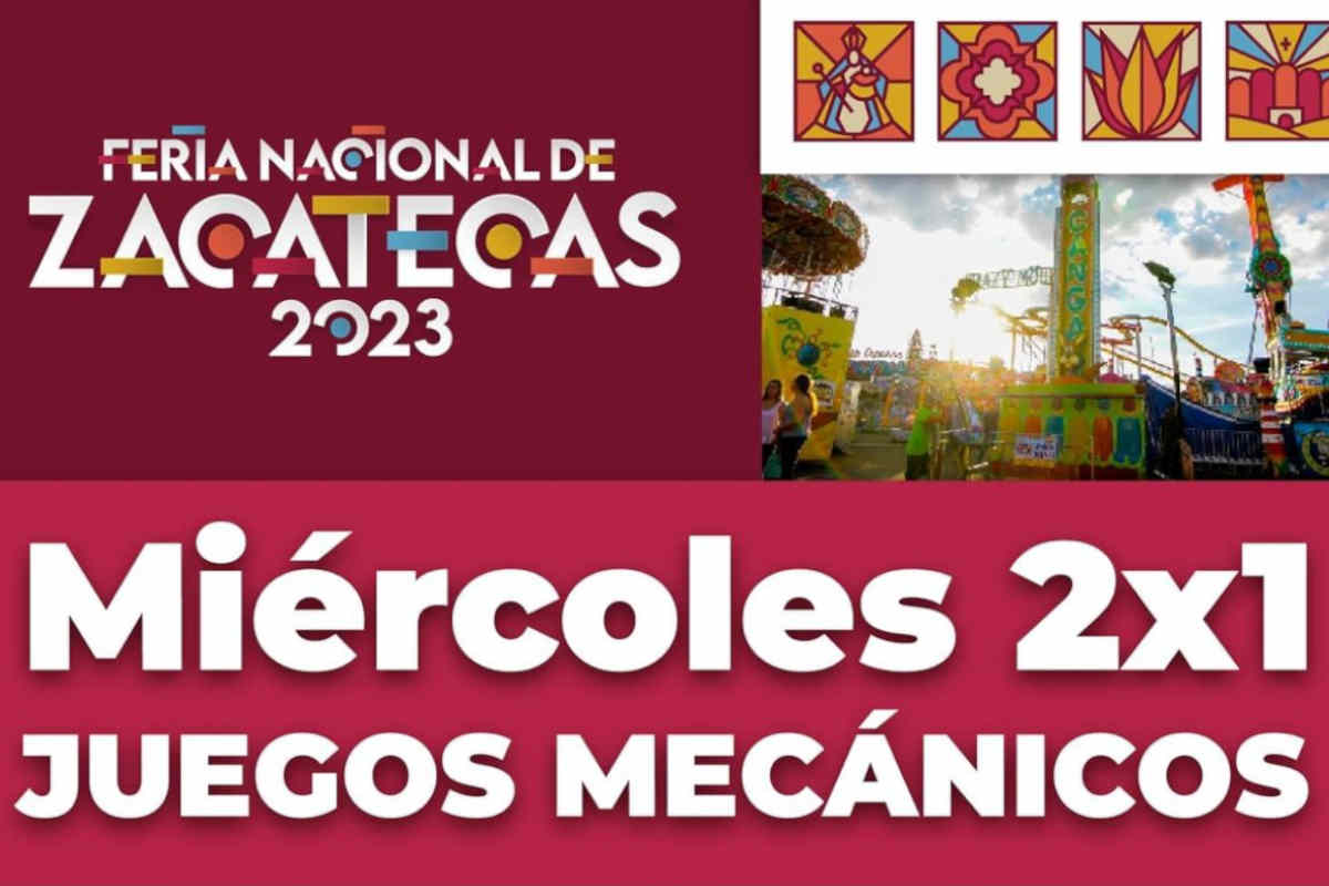 FENAZA 2023 Ofrece a los zacatecanos un día de juegos al 2x1