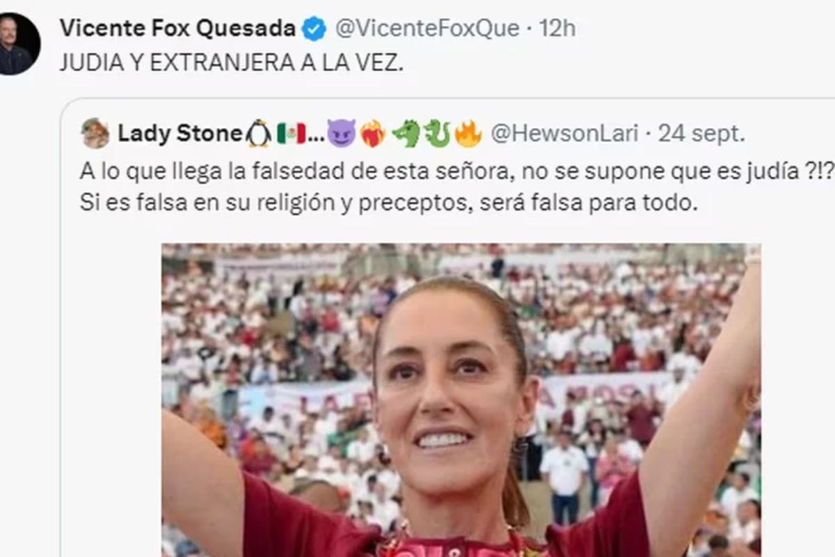 Comentarios de Vicente Fox