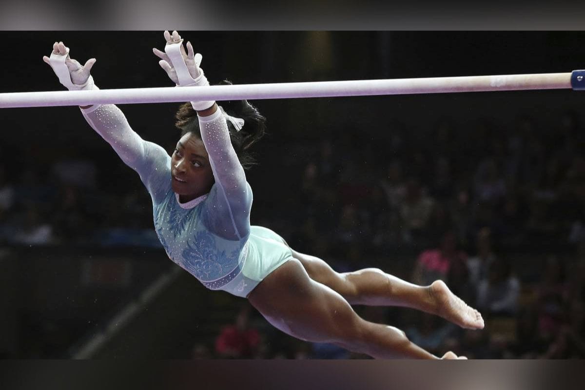 La estrella de la gimnasia estadunidense, Simone Biles; impresionó ya en su entrada en escena dentro del Mundial de Gimnasia Artística de Amberes.