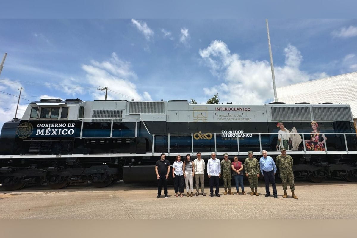 el Tren del Istmo de Tehuantepec; que correrá de Coatzacoalcos, Veracruz, a Salina Cruz, Oaxaca ya tiene fecha para iniciar operaciones.