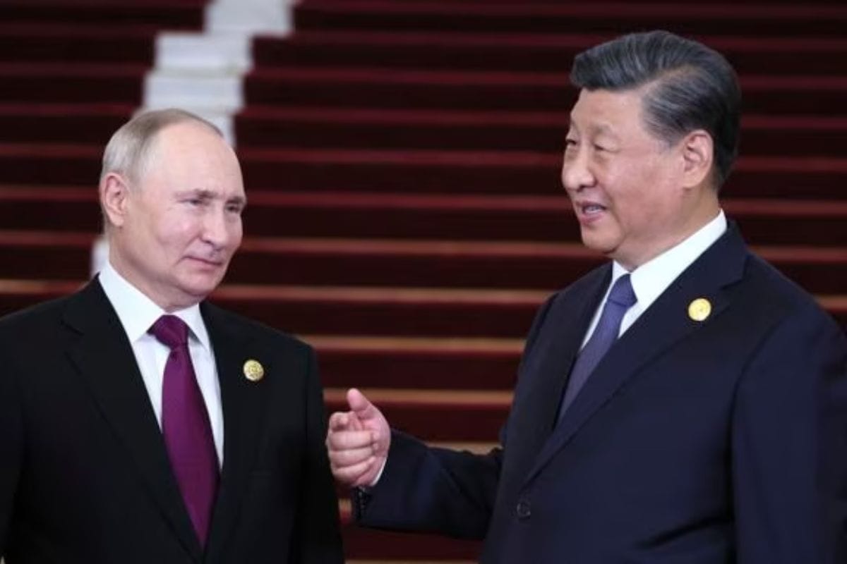El presidente de Rusia, Vladimir Putin, llegó a China para reunirse con su homólogo Xi Jinping.