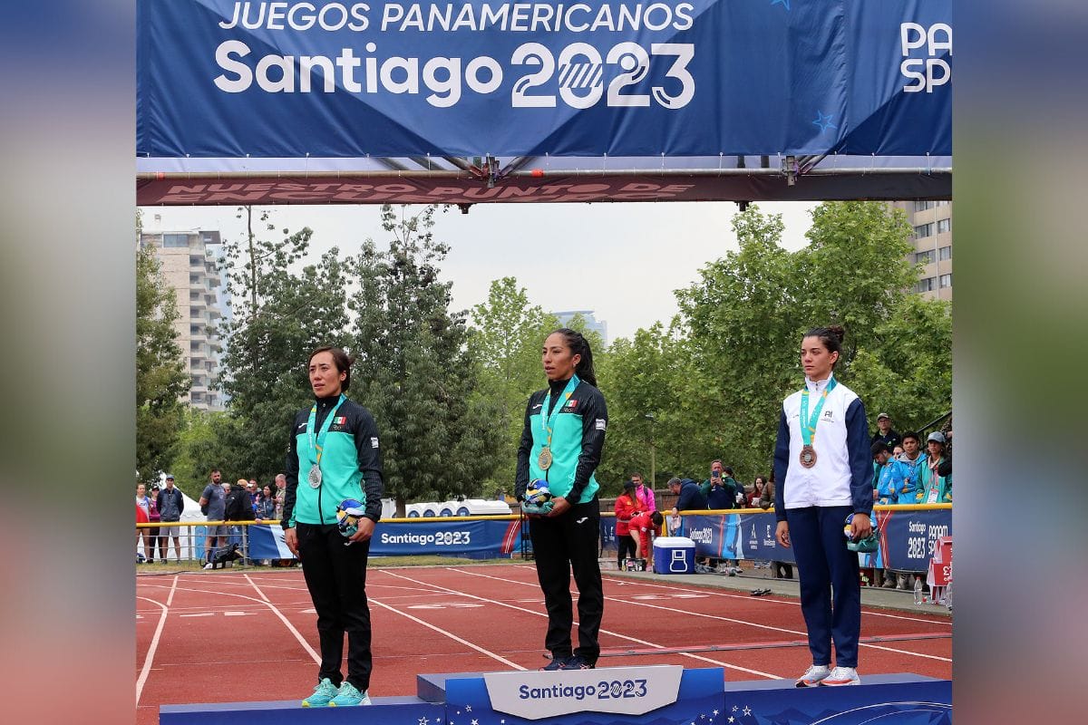 La mexicana Mayan Oliver ganó la prueba de Pentatlón Moderno en los Juegos Panamericanos Santiago 2023.