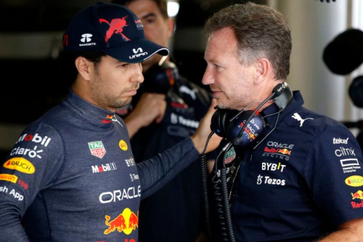 El director del equipo Red Bull de Fórmula 1, Christian Horner, calificó de frustrante la actuación del piloto mexicano.