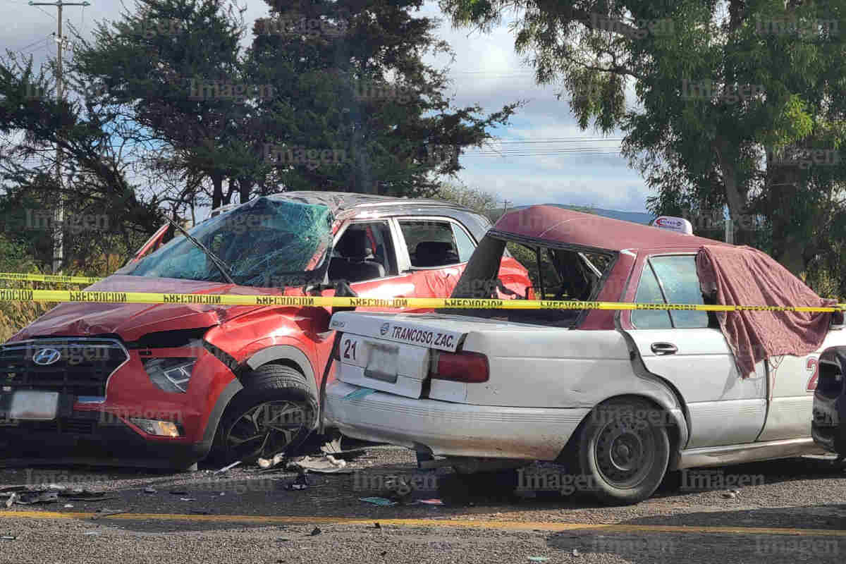 Choque en Trancoso deja un taxista muerto y dos pasajeros heridos