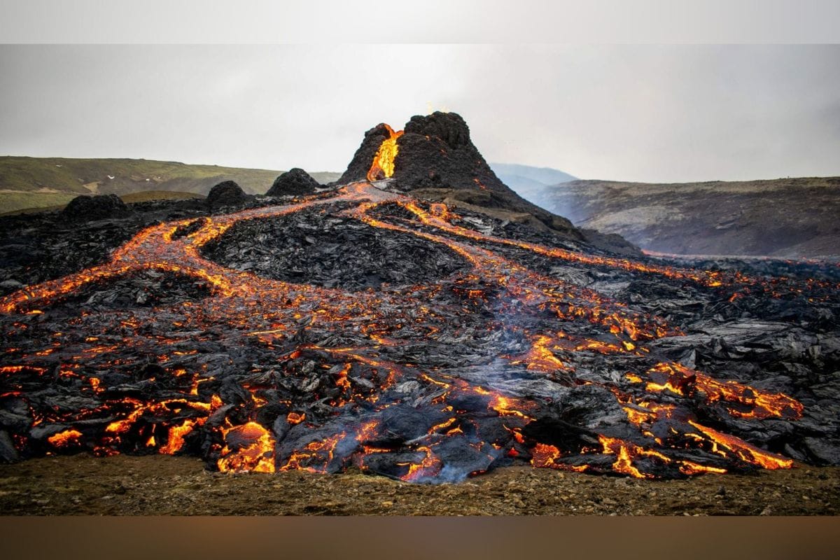 Se ha activado el estado de emergencia en Islandia debido a las altas probabilidades de que una gran erupción volcánica tenga lugar en las próximas horas o días. | Foto: Cortesía.