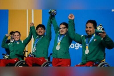 Este martes, México consiguió otras dos medallas de oro y sumó un récord Parapanamericano en Santiago 2023. | Foto: Cortesía.