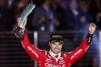 Checo Pérez es subcampeón del mundo de la F1 termina tercero en el GP de Las Vegas